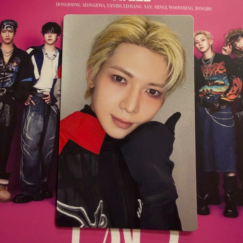 ATEEZ Yeosang BAD Japanese Version Photocard